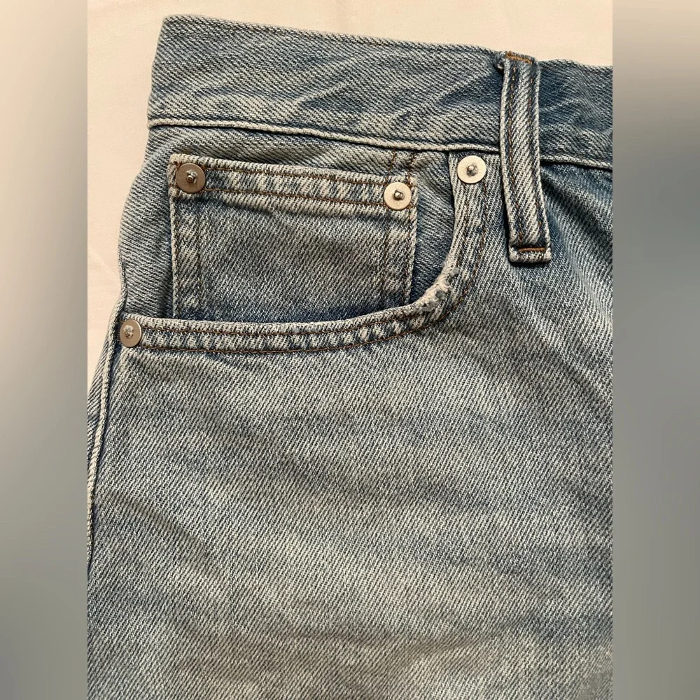 Madewell Jeans  Blue Denim Short size 27 - Picture 9 of 14